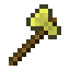 Gilded Iron Axe